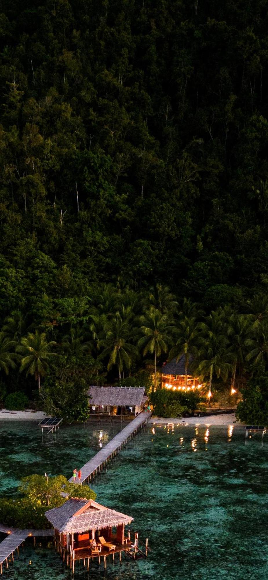 Nyande Raja Ampat Hotel Pulau Mansuar Exterior photo